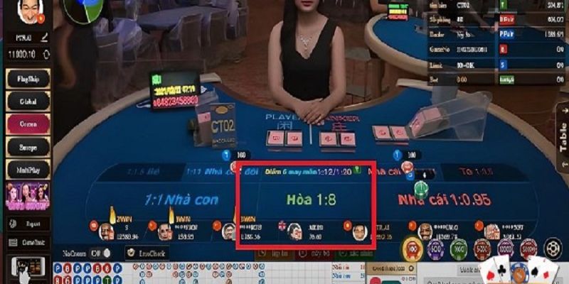 Baccarat cá cược với tỷ lệ thắng cược lớn khi tham gia